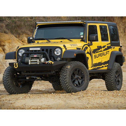 4 Inch Lift Kit 2007-2018 Jeep Wrangler JK Unlimited Standard Kit with Shocks Superlift-6