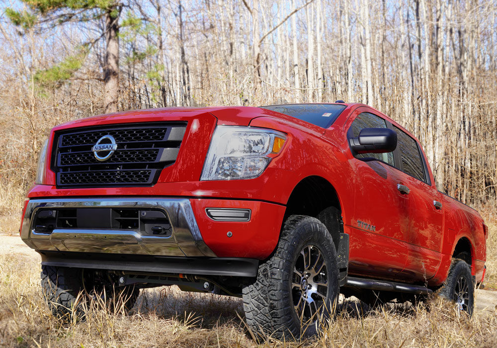 6 Inch Lift Kit 2017-2024 Nissan Titan 4WD Does Not fit Xd models Superlift-1