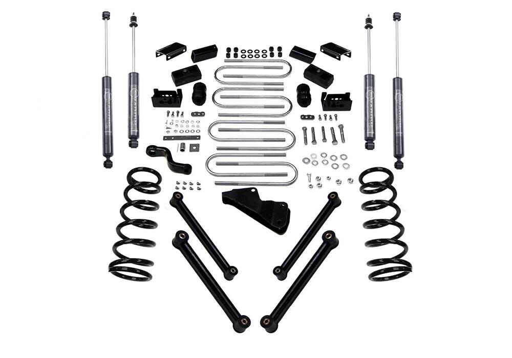 6 Inch Lift Kit 2010-2013 Dodge Ram 2500 and 2010-2012 3500 4WD Diesel Engine with Shocks Superlift-2