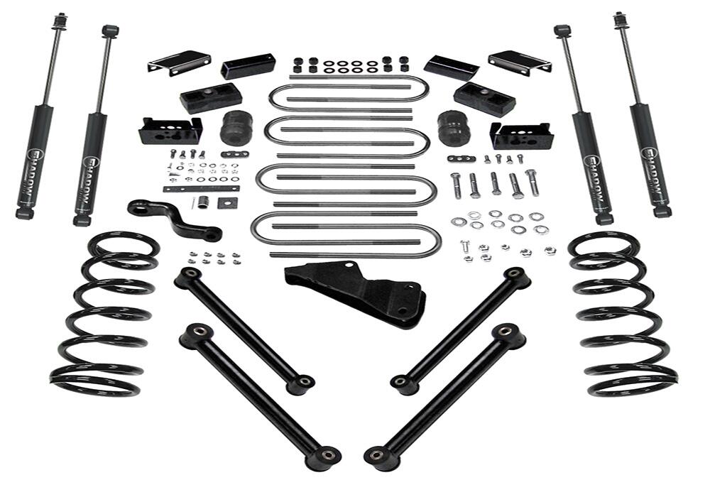 6 Inch Lift Kit 2010-2013 Dodge Ram 2500 and 2010-2012 3500 4WD Diesel Engine with Shocks Superlift-5