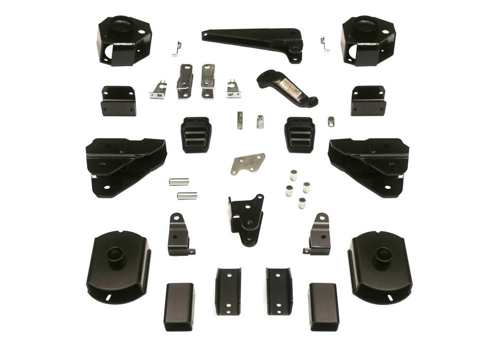 4 Inch Lift Kit 2014-2018 Ram 2500 4WD Coil Spacer Kit with Shocks Brackets Superlift-1