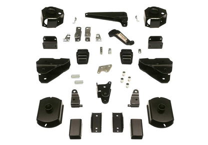 4 Inch Lift Kit 2014-2018 Ram 2500 4WD Coil Spacer Kit with Shocks Brackets Superlift-1
