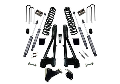 6 Inch Lift Kit 2005-2007 Ford F-250 and F-350 Super Duty 4WD Diesel Engine with Replacement Radius Arms and Shocks Superlift-1