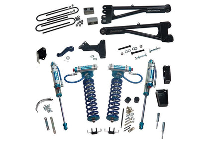 6 Inch Lift Kit 2005-2007 Ford F-250 and F-350 Super Duty 4WD with Replacement Radius Arms, King Coilovers and King rear Shocks Superlift-1