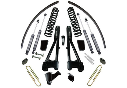 8 Inch Lift Kit 2005-2007 Ford F-250 and F-350 Super Duty 4WD Diesel Engine with Replacement Radius Arms and Shocks Superlift-3