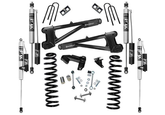 4 Inch Lift Kit 2008-2010 Ford F-250/350 4WD Diesel Engine with Replacement Radius Arms with Fox 2.0 Shocks Superlift