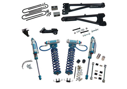 4 Inch Lift Kit 2008-2010 Ford F-250 and F-350 Super Duty 4WD Diesel Engine with Replacement Radius Arms and Shocks Superlift-1