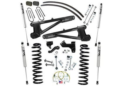 6 Inch Lift Kit 2008-2010 Ford F-250 and F-350 Super Duty 4WD Diesel Engine with Replacement Radius Arms and Shocks Superlift