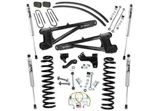 6 Inch Lift Kit 2008-2010 Ford F-250 and F-350 Super Duty 4WD Diesel Engine with Replacement Radius Arms and Shocks Superlift