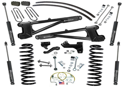 6 Inch Lift Kit 2008-2010 Ford F-250 and F-350 Super Duty 4WD Diesel Engine with Replacement Radius Arms and Shocks Superlift-5