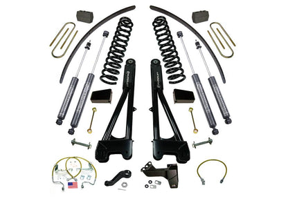 8 Inch Lift Kit 2008-2010 Ford F-250 and F-350 Super Duty 4WD Diesel Engine with Replacement Radius Arms and Shocks Superlift-3