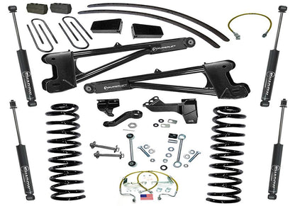 8 Inch Lift Kit 2008-2010 Ford F-250 and F-350 Super Duty 4WD Diesel Engine with Replacement Radius Arms and Shocks Superlift-5