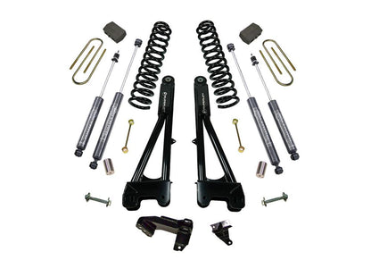 4 Inch Lift Kit 2011-2016 Ford F-250 and F-350 Super Duty 4WD Diesel Engine with Replacement Radius Arms and Shocks Superlift-3