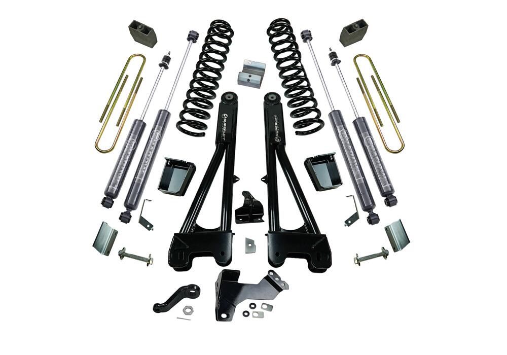 6 Inch Lift Kit 2011-2016 Ford F-250 and F-350 Super Duty 4WD Diesel Engine with Replacement Radius Arms and Shocks Superlift-1