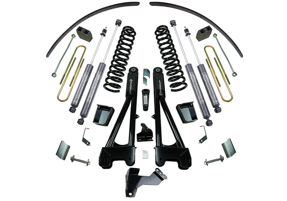 8 Inch Lift Kit 2011-2016 Ford F-250 and F-350 Super Duty 4WD with Replacement Radius Arms Superlift-5
