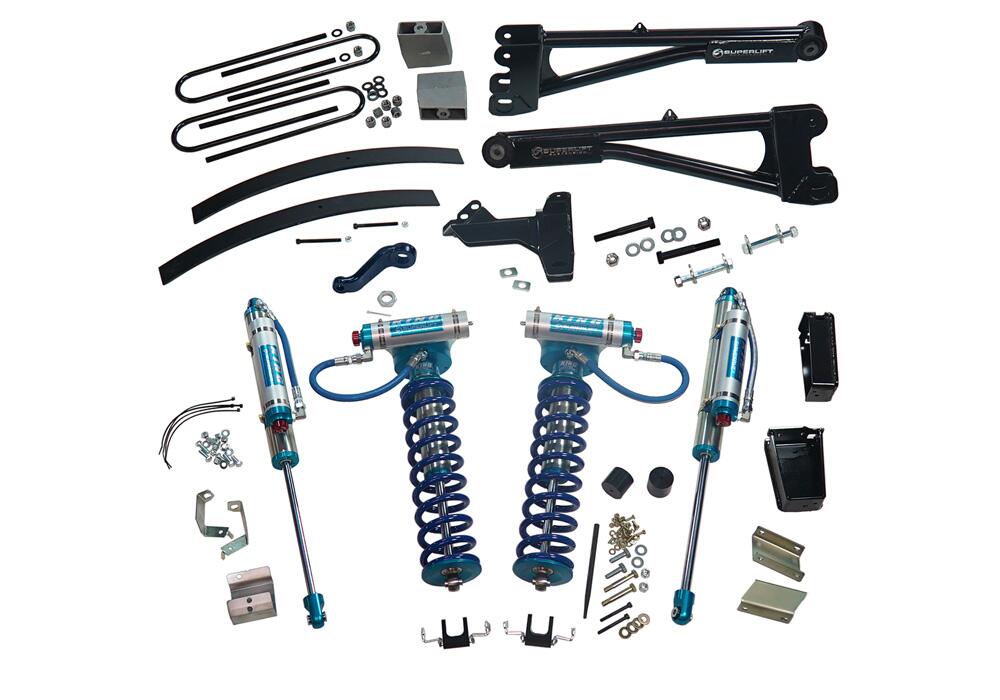 8 Inch Lift Kit 2011-2016 Ford F-250 and F-350 Super Duty 4WD with Replacement Radius Arms Superlift-1