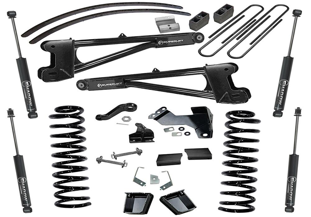 8 Inch Lift Kit 2011-2016 Ford F-250 and F-350 Super Duty 4WD with Replacement Radius Arms Superlift-7