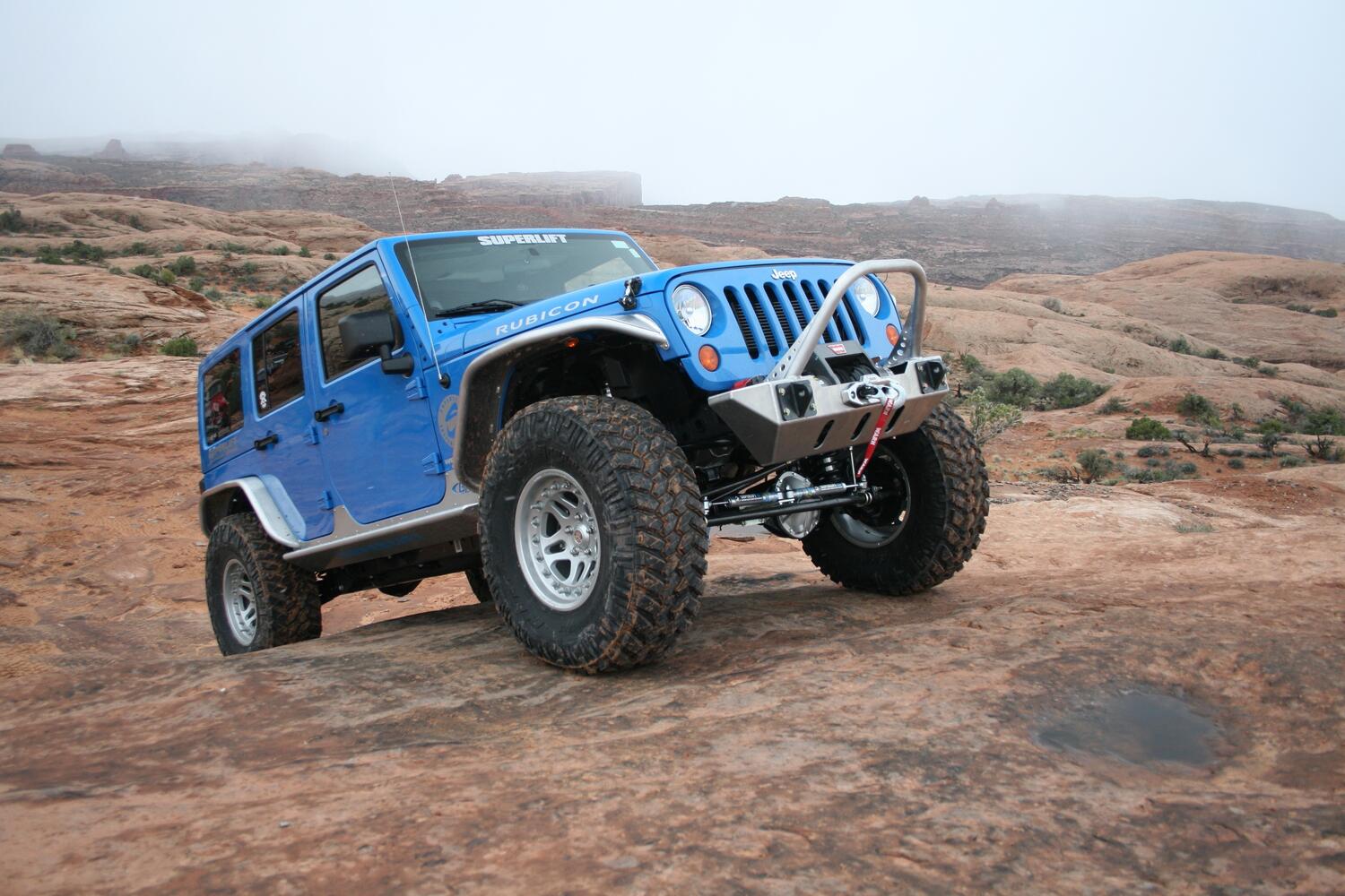 4 Inch Lift Kit 2007-2018 Jeep Wrangler JK Unlimited with Reflex Control Arms and Shocks Superlift-4