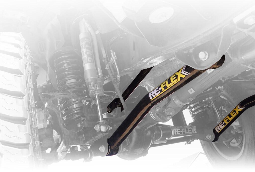4 Inch Lift Kit 2007-2017 Jeep Wrangler JK Unlimited with Reflex Control Arms and Shocks Superlift-1
