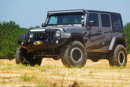 4 Inch Lift Kit 2007-2017 Jeep Wrangler JK Unlimited with Reflex Control Arms and Shocks Superlift-10