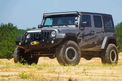 4 Inch Lift Kit 2007-2018 Jeep Wrangler JK Unlimited with Reflex Control Arms and Shocks Superlift-9