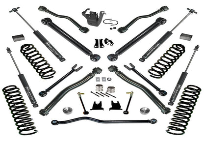 4 Inch Lift Kit 2007-2018 Jeep Wrangler JK Unlimited with Reflex Control Arms and Shocks Superlift-11