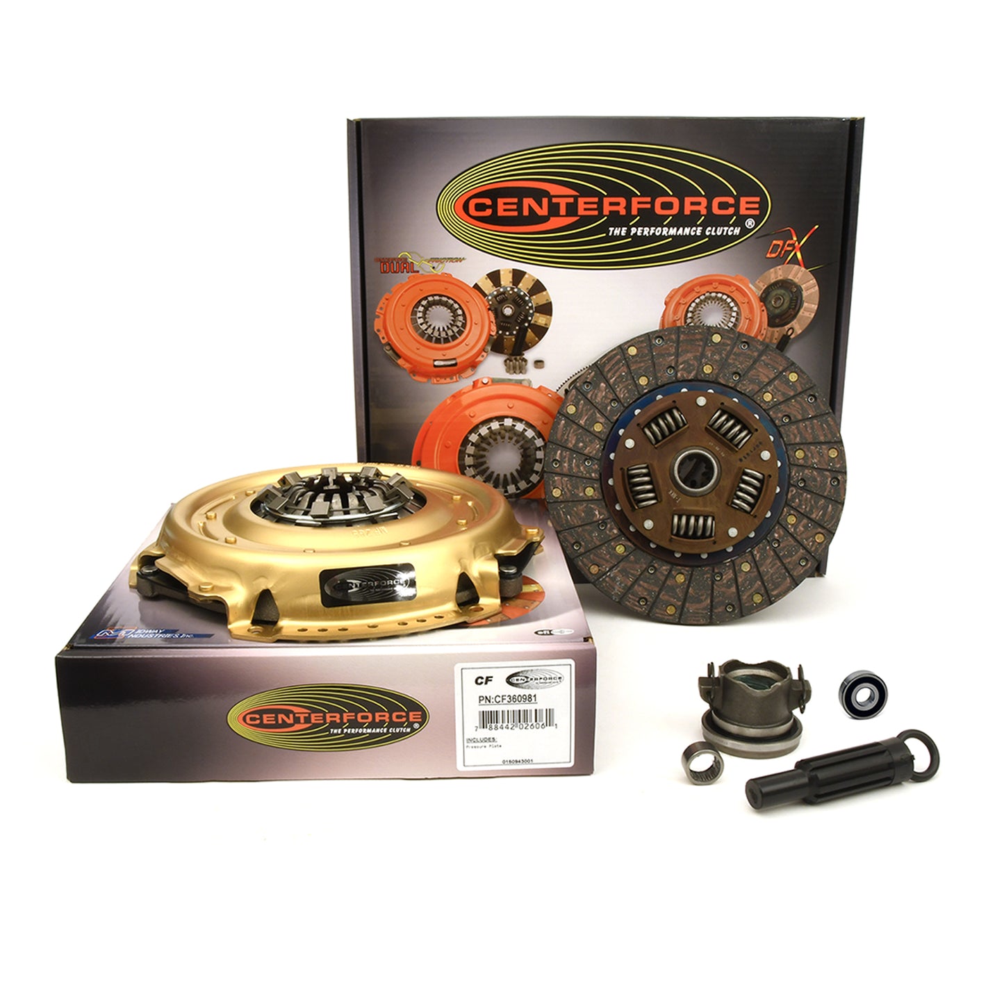 Premium Clutch Kit 379 ft/lbs Capacity 10.4 Inch Diameter 10-Spline Fits Jeep Liberty and Wrangler 3.7L/3.8L I Centerforce
