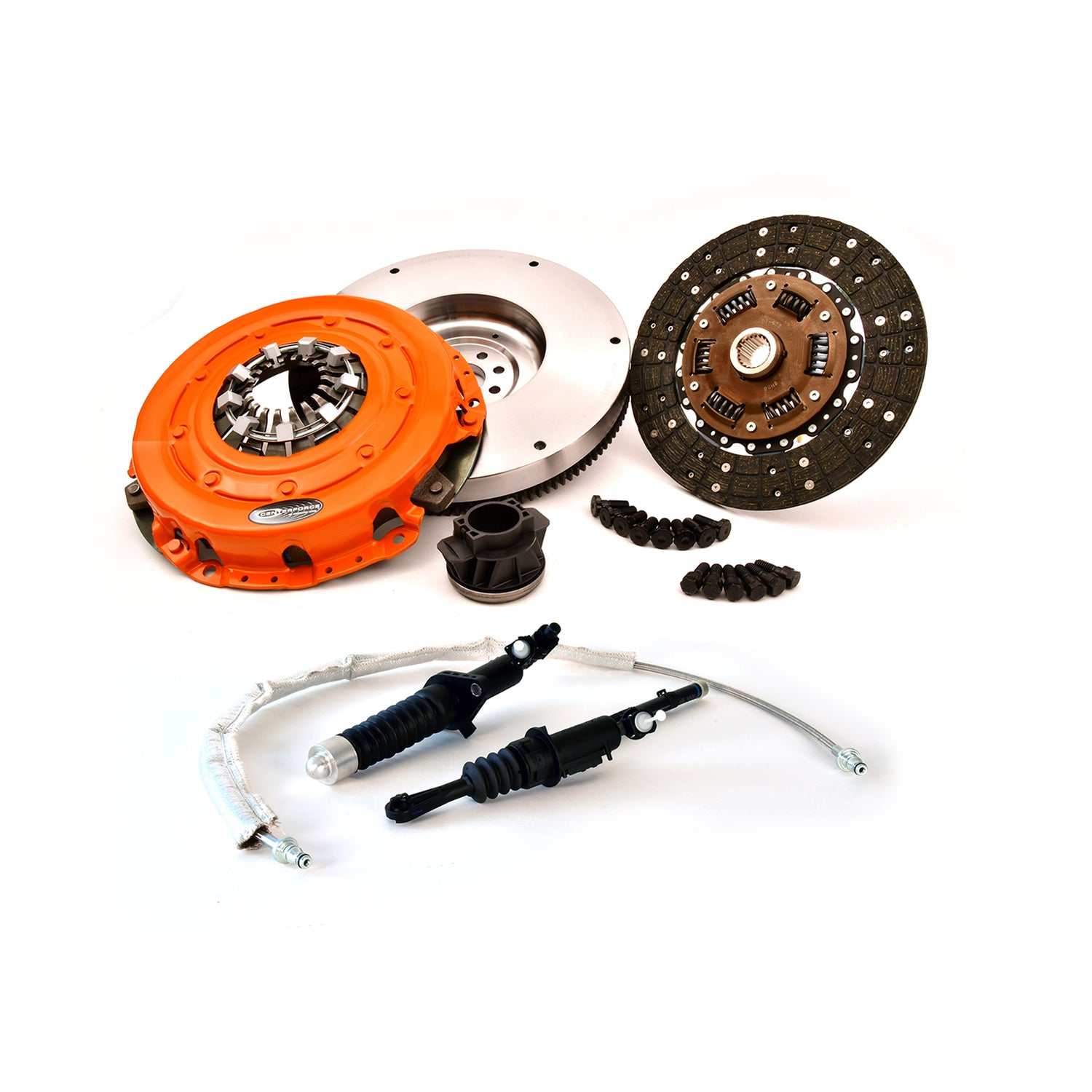 Performance Clutch and Flywheel Kit 127 Tooth Gear 8 Bolt Crank 434 ft/lbs Capacity 10.4 Inch Diameter 21-Spline 12.875 Inch Ring Gear Outside Diameter Fits Jeep Gladiator and Wrangler 3.6L II Centerforce