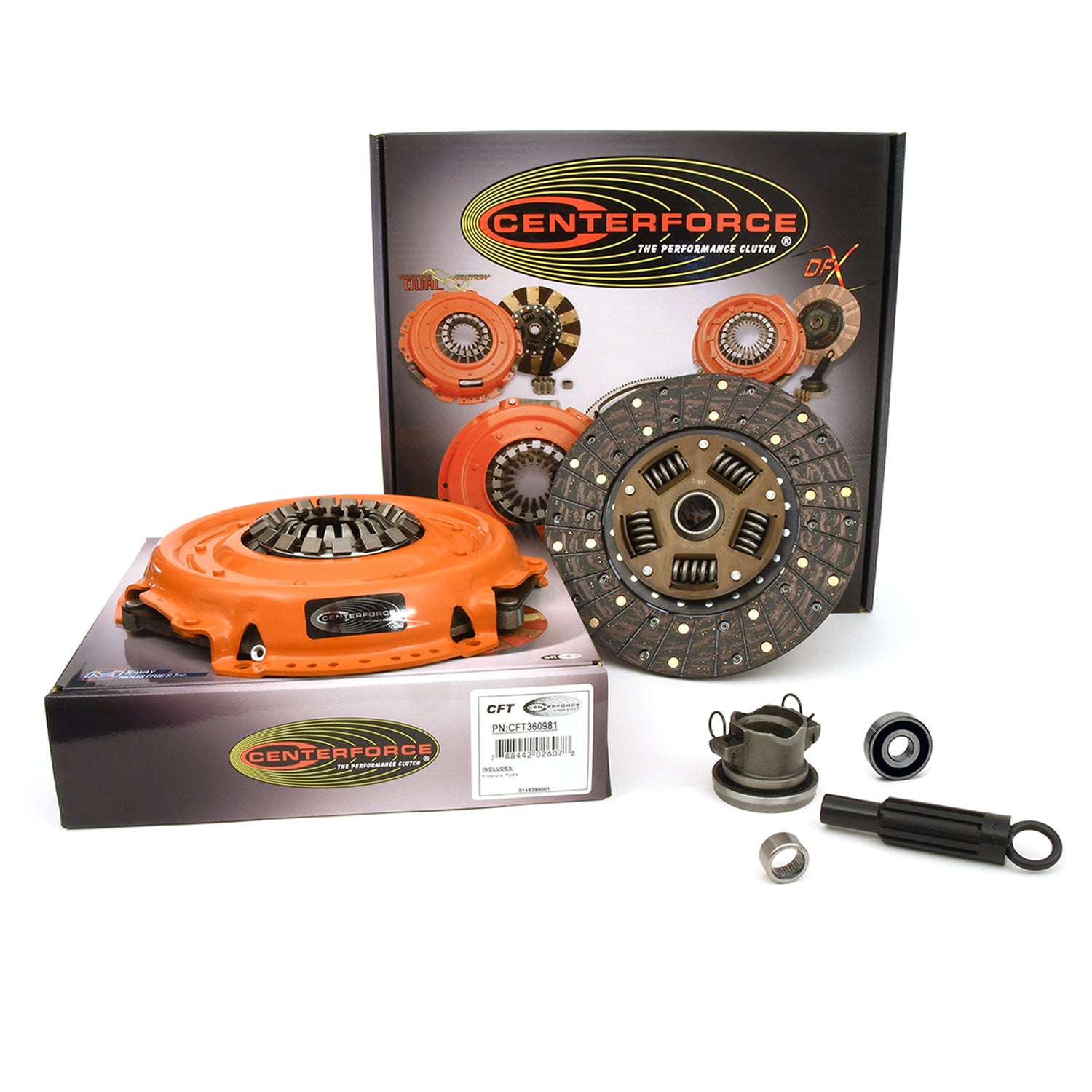 Performance Clutch Kit 458 ft/lbs Capacity 10.4 Inch Diameter 10-Spline Fits Jeep Liberty and Wrangler 3.7L/3.8L II Centerforce