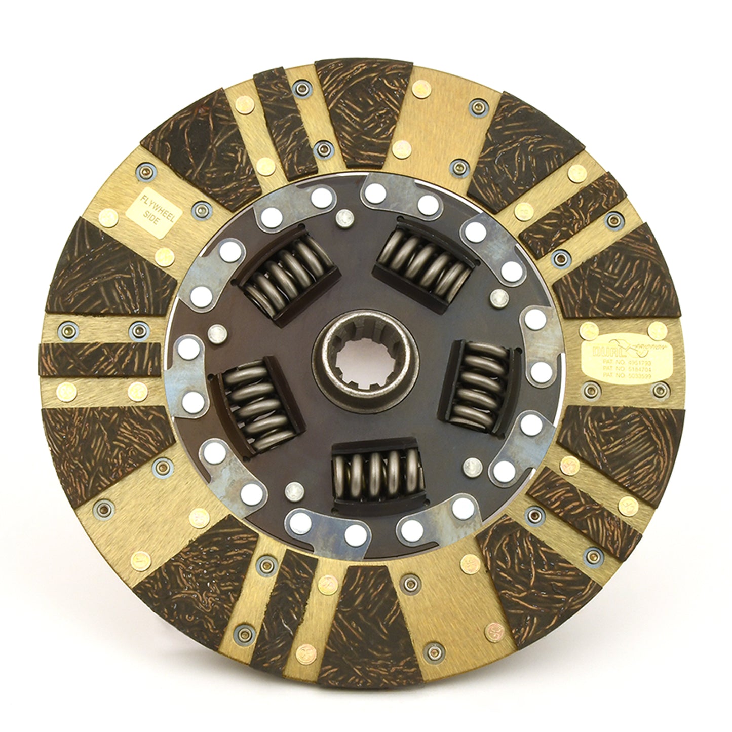 High Performance Clutch and Flywheel Kit 83.60 lbs 146 Tooth Gear 0 in/oz Internally Balanced 8 Bolt Crank 563 ft/lbs Capacity 10.4 Inch Diameter 10-Spline Fits Jeep Wrangler 3.8L Dual Friction Centerforce-5