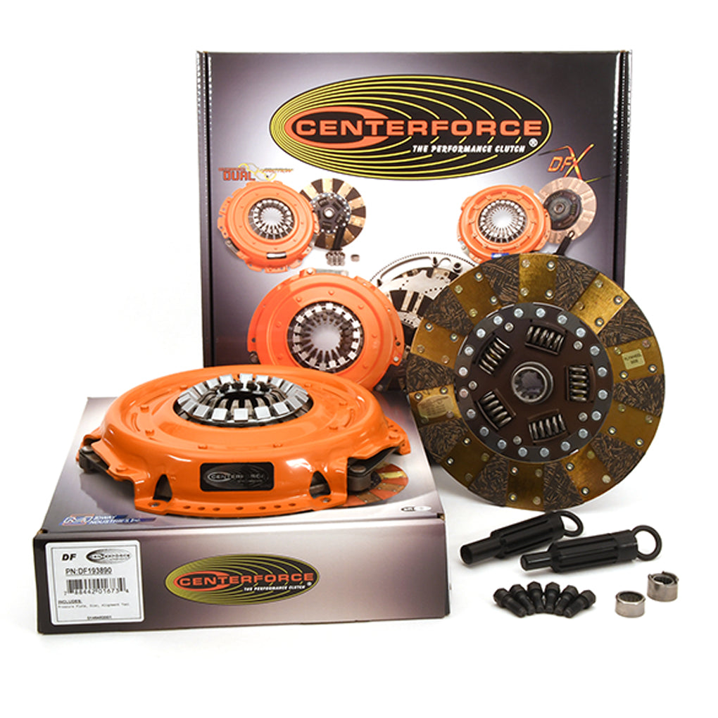 High Performance Clutch Kit 521 ft/lbs Capacity 10.4 Inch Diameter 10-Spline Fits Jeep Trucks 4.0L/4.2L Dual Friction Centerforce