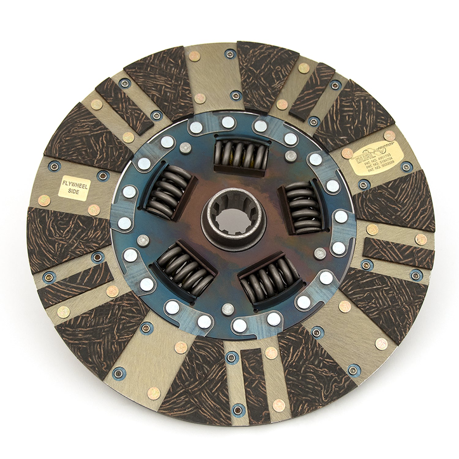High Performance Clutch and Flywheel Kit 127 Tooth Gear 0 in/oz Internally Balanced 8 Bolt Crank 530 ft/lbs Capacity 10.750 Inch Diameter 10-Spline Fits Jeep Wrangler and Wrangler JK 3.6L Dual Friction Centerforce-4