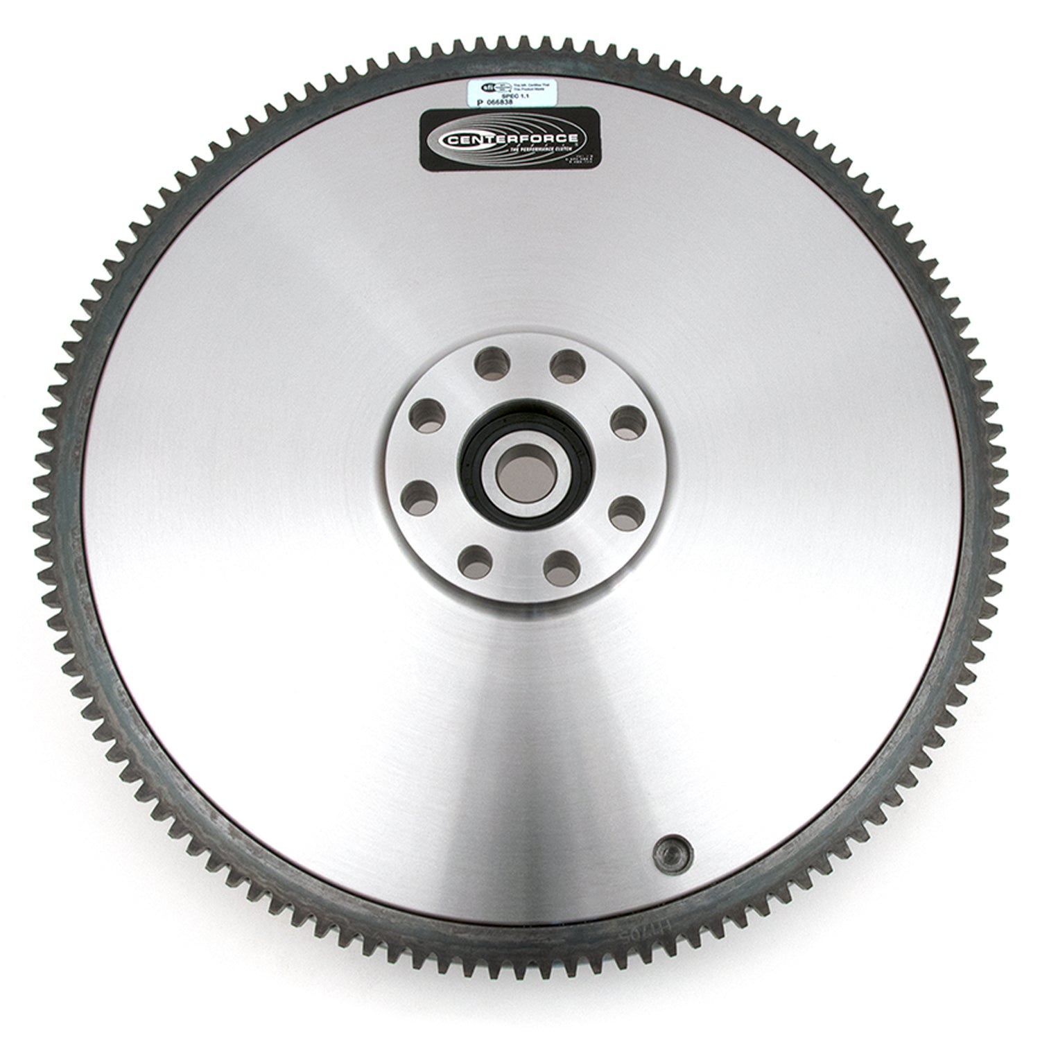 High Performance Clutch and Flywheel Kit 127 Tooth Gear 0 in/oz Internally Balanced 8 Bolt Crank 530 ft/lbs Capacity 10.750 Inch Diameter 10-Spline Fits Jeep Wrangler and Wrangler JK 3.6L Dual Friction Centerforce-8