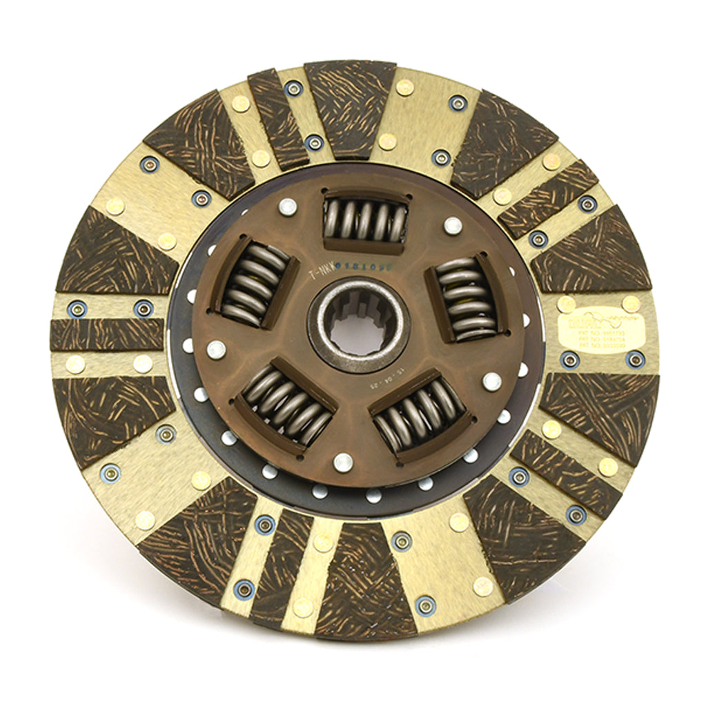 High Performance Clutch Kit 563 ft/lbs Capacity 10.4 Inch Diameter 10-Spline Fits Jeep Liberty and Wrangler 3.7L/3.8L Dual Friction Centerforce-4