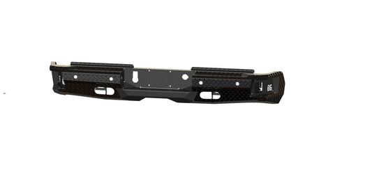 FT Rear Bumper For 2020-2026 Silverado/Sierra 2500/3500 HD Sensor Cutouts Bodyguard Bumpers