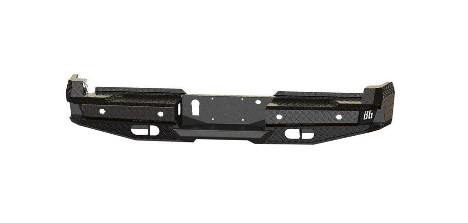 FT Rear Bumper For 2017-2022 Ford F250/350 Superduty Sensor Cutouts Bodyguard Bumpers