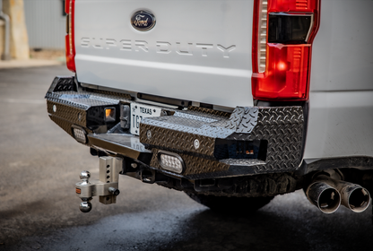 FT Rear Bumper For 2023-2026 Ford F250/350 Superduty Sensor Cutouts Bodyguard Bumpers-5