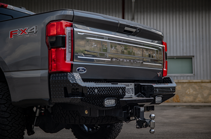 FT Rear Bumper For 2023-2026 Ford F250/350 Superduty Sensor Cutouts Bodyguard Bumpers-3