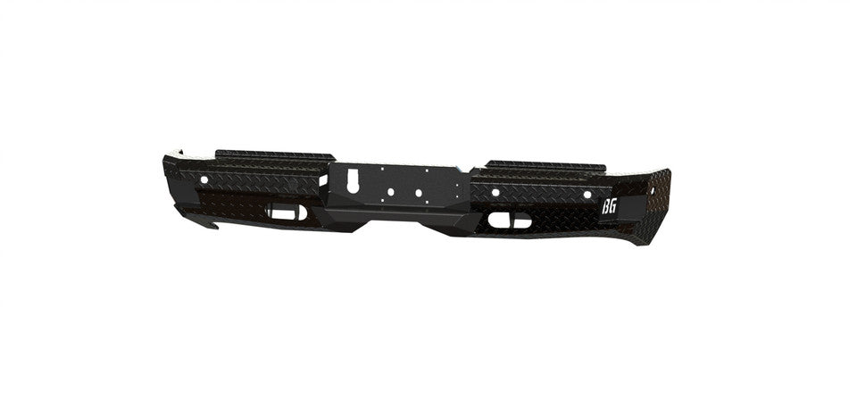 FT Rear Bumper For 2019-2026 Ram 2500/3500 HD Sensor Cutouts Bodyguard Bumpers-3