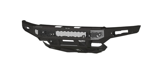 Freedom Front Bumper Base For 2021-2025 Ford Raptor Winch Mount Sensor Cutouts Without Mesh Grill No Camera Harness Bodyguard Bumpers
