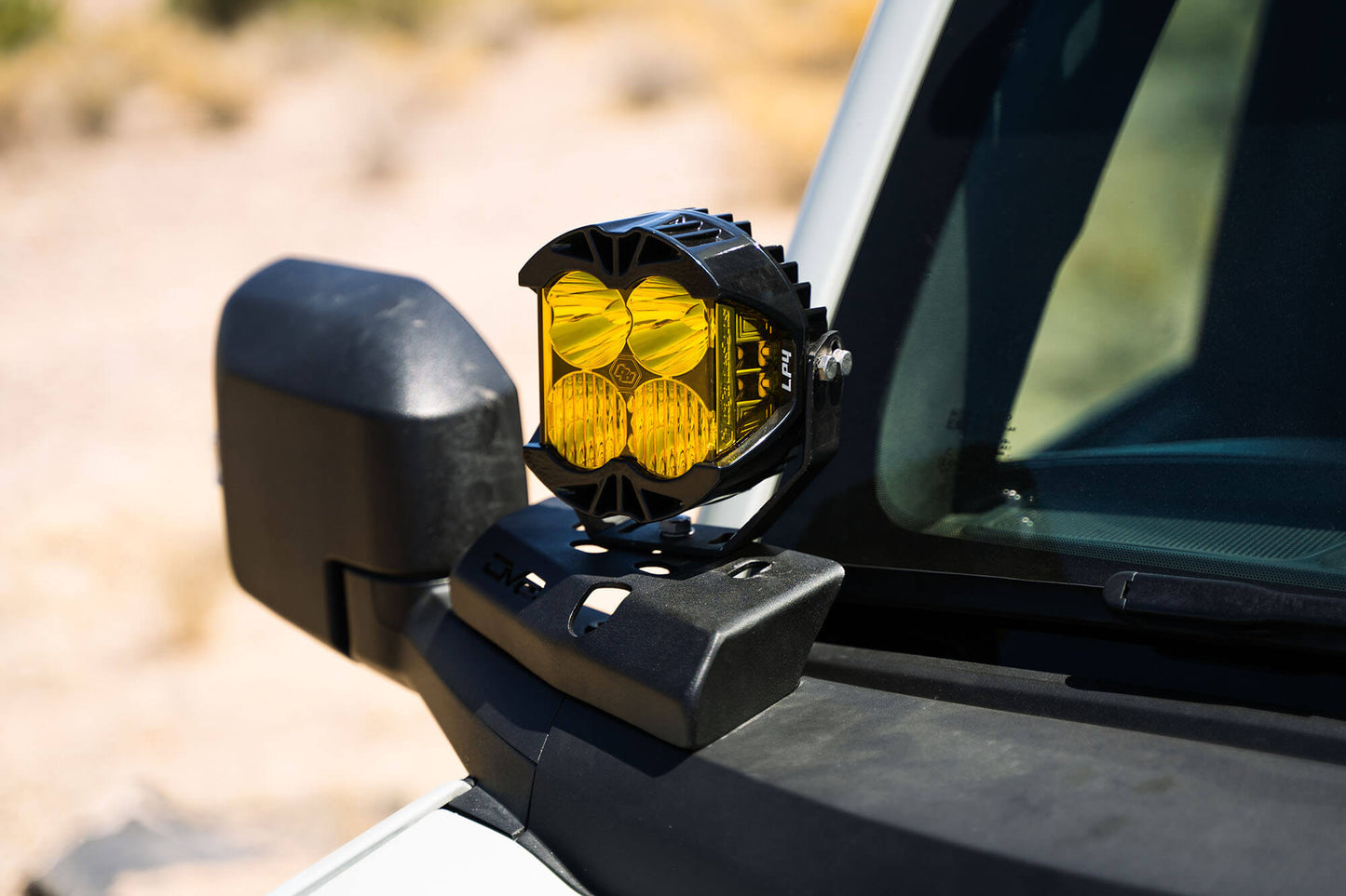 2021 2024 Ford Bronco A Pillar Pod Light Mounts DV8 Offroad-13