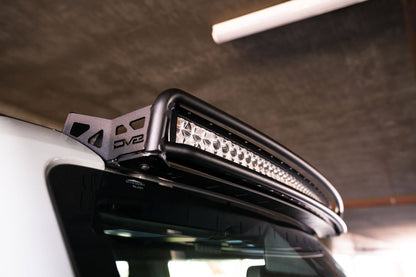 2021 2024 Ford Bronco 40 Inch Curved Light Bar Mount DV8 Offroad-14