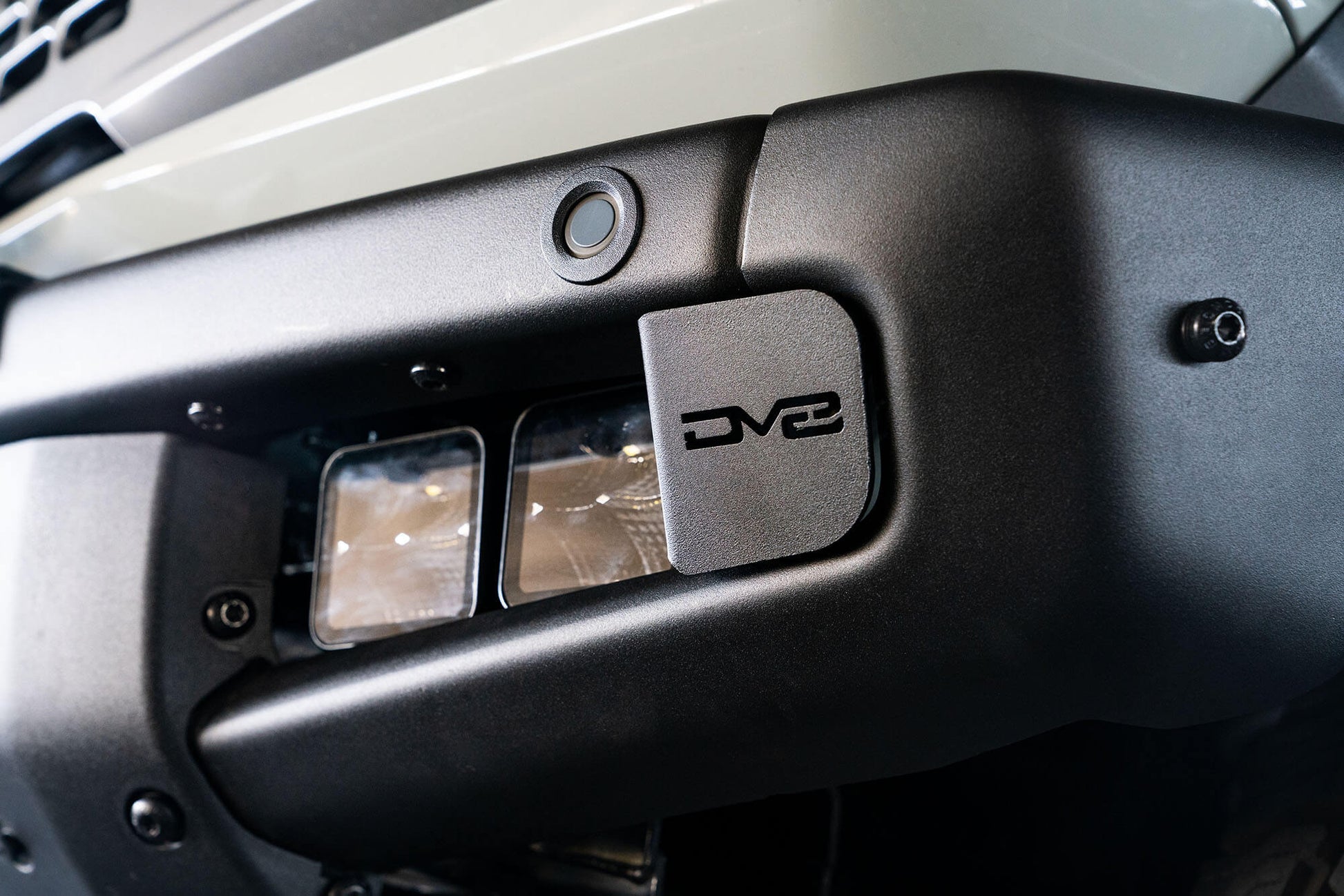 2021 2024 Ford Bronco Factory Bumper Pocket Light Mount DV8 Offroad-14