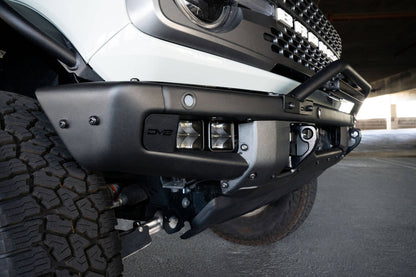 2021 2024 Ford Bronco Factory Bumper Pocket Light Mount DV8 Offroad-7