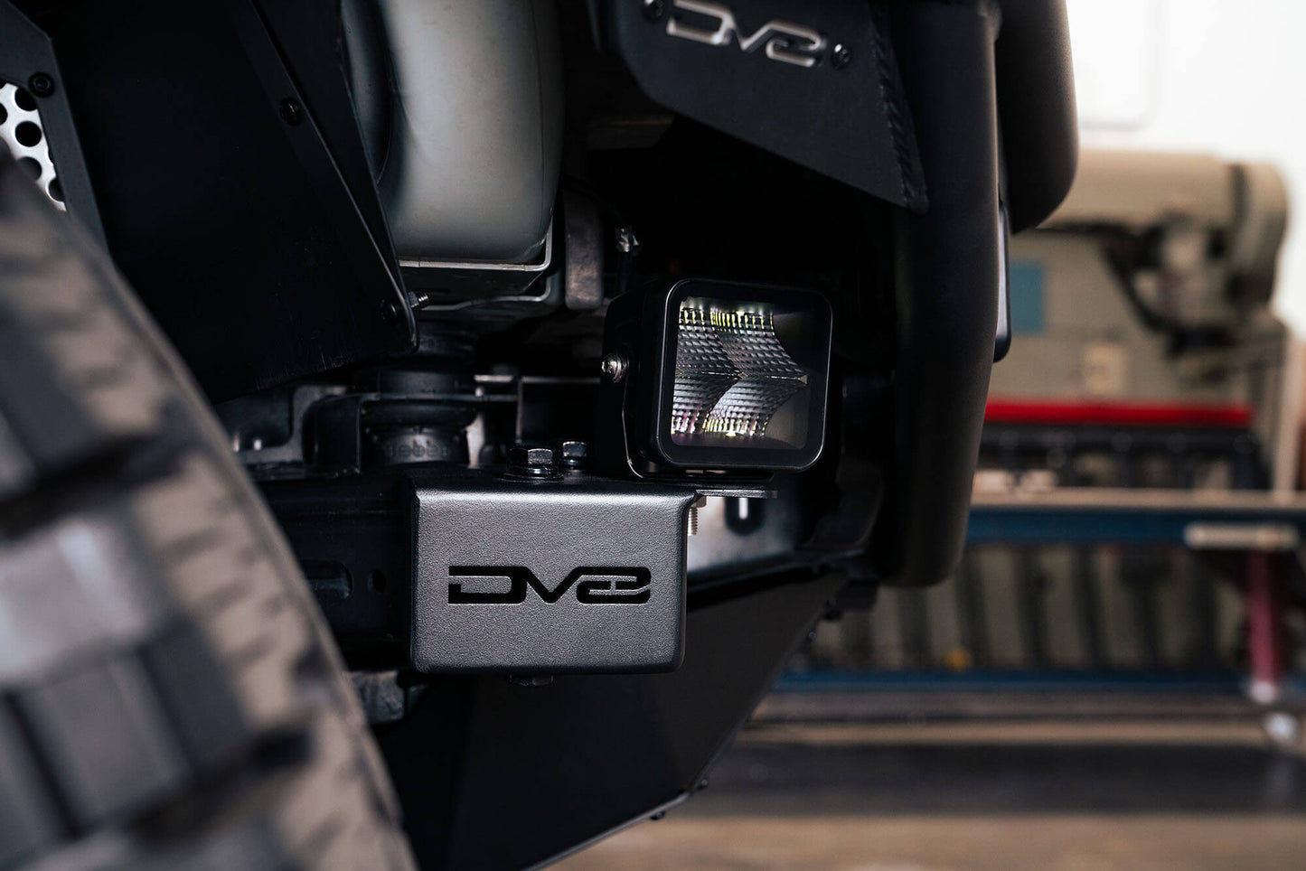 2021 2024 Ford Bronco Crash Bar Caps With Accessory Mount DV8 Offroad-8