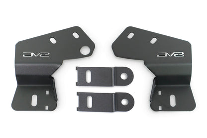 2021 2024 Ford Bronco A Pillar Dual Light Pod Drop Mounts DV8 Offroad-7