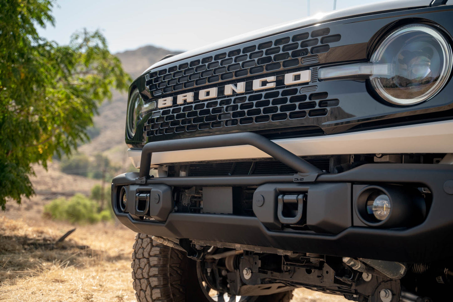 2021 2024 Ford Bronco Capable Bull Bar DV8 Offroad-7