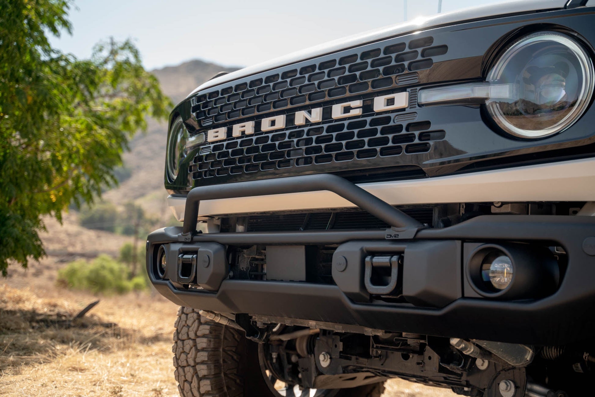 2021 2024 Ford Bronco Capable Bull Bar DV8 Offroad-7