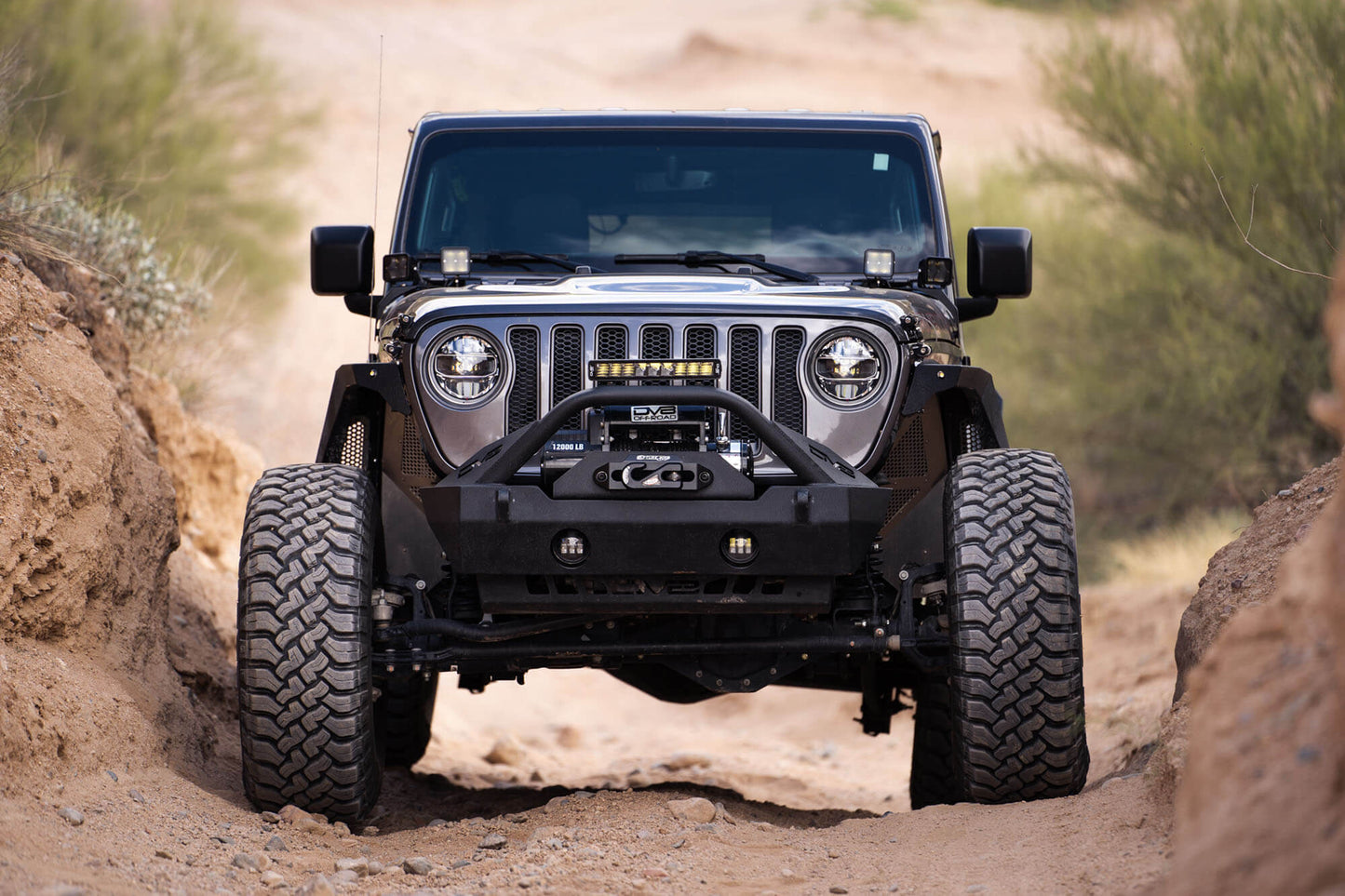 2018 2025 Jeep Wrangler JL JLU Gladiator JT A Pillar Dual Pod Light Mounts DV8 Offroad-12