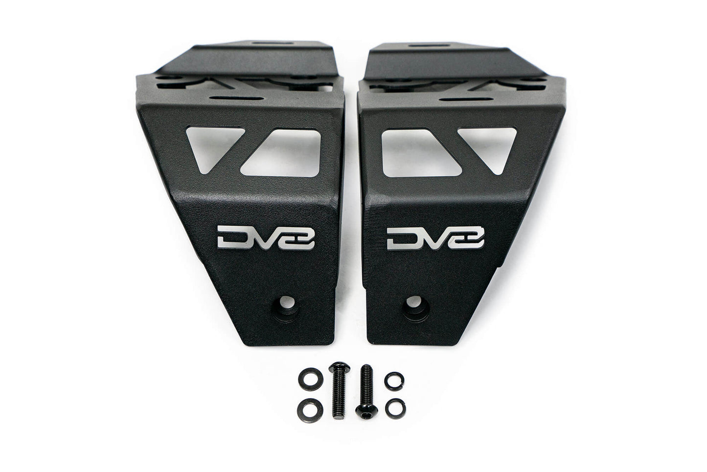 2018 2025 Jeep Wrangler JL JLU Gladiator JT A Pillar Dual Pod Light Mounts DV8 Offroad-5
